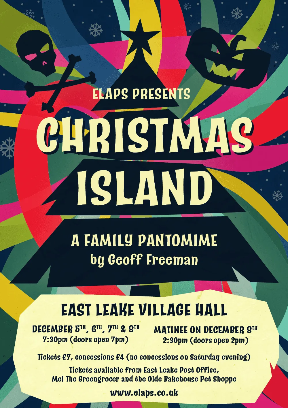 Pantomime Poster for ELAPS